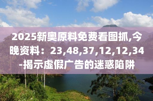 2025新奥原料免费看图抓,今晚资料：23,48,37,12,12,34-揭示虚假广告的迷惑陷阱