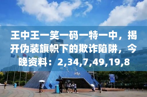 王中王一笑一码一特一中，揭开伪装旗帜下的欺诈陷阱，今晚资料：2,34,7,49,19,8