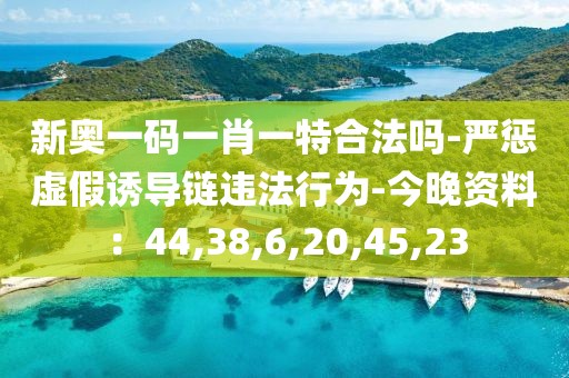 新奥一码一肖一特合法吗-严惩虚假诱导链违法行为-今晚资料：44,38,6,20,45,23